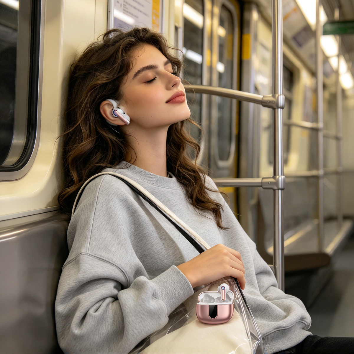 π§ Wireless Earbuds | ABS Material | Fitness & Travel | Music Lover Gift | Noise Reduction Design