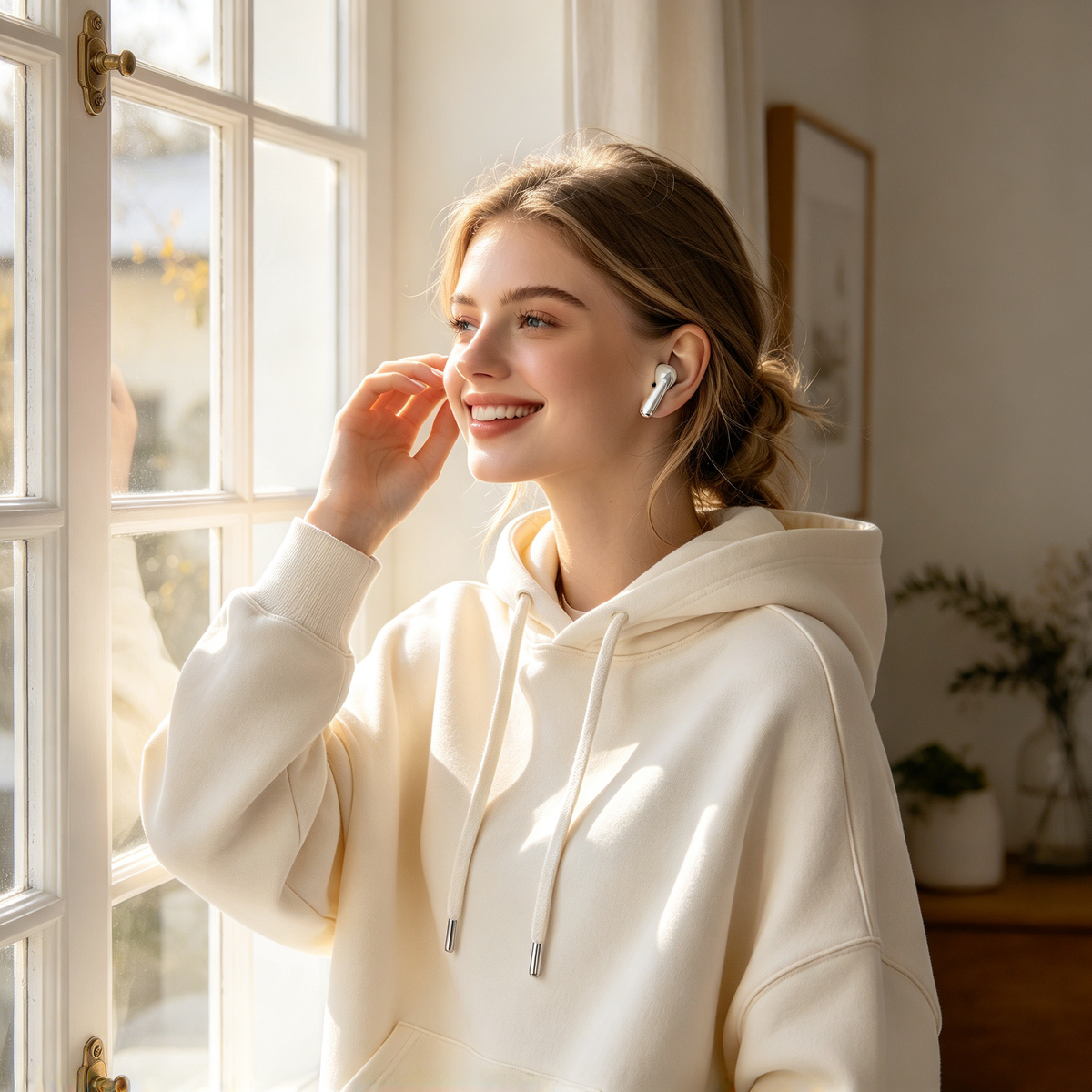 ✨ Premium Audio | Electroplated Finish | Stylish Wireless Companion