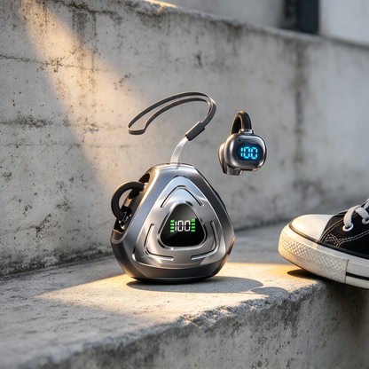 🎧 Wireless Audio | Silicone Comfort Design | Active Lifestyle Companion