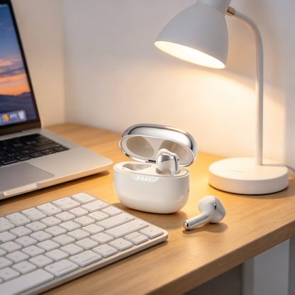 ✨ Premium Audio | Electroplated Finish | Stylish Wireless Companion