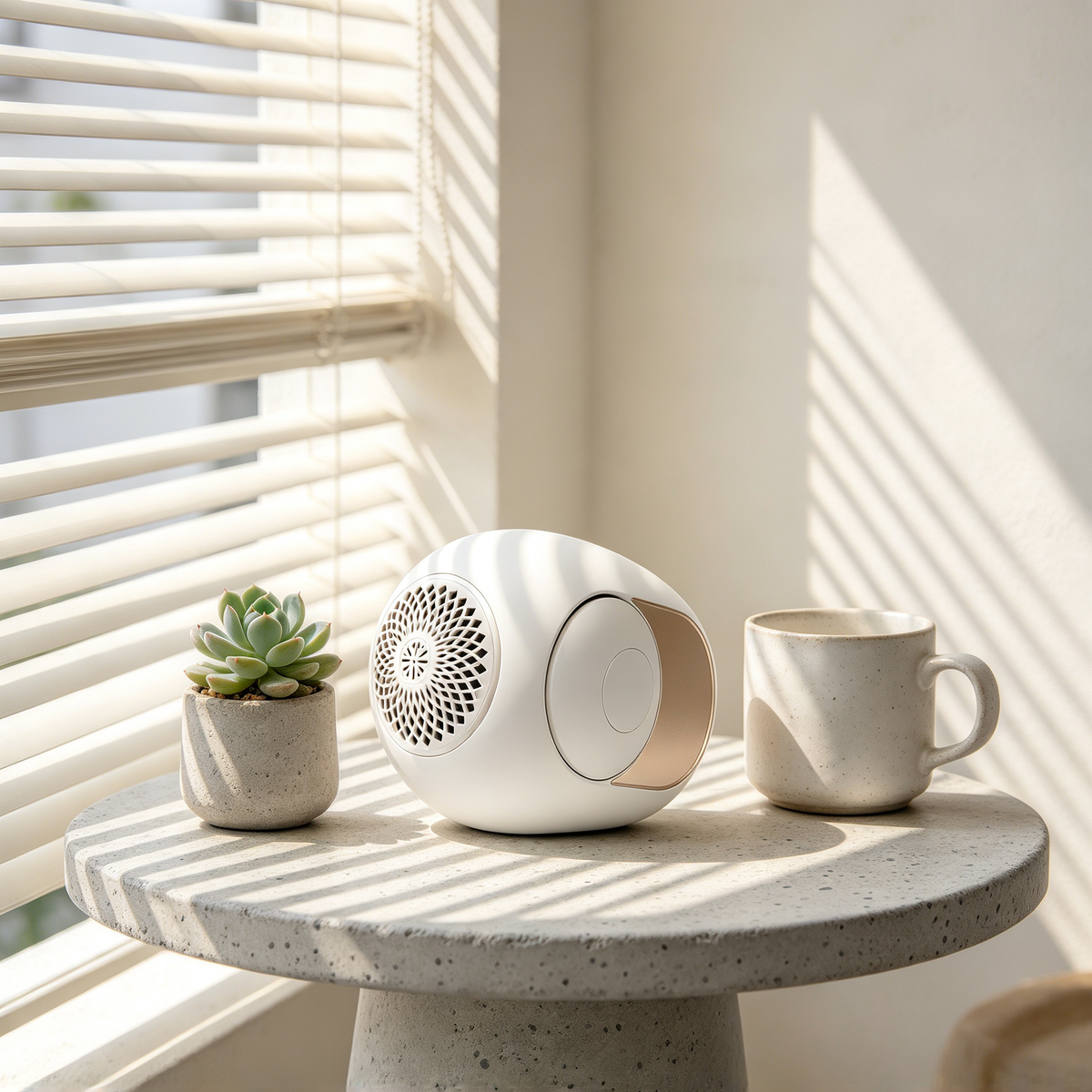 🔊 Hi-Fi Speaker | Smooth Matte Finish | Music Lovers | Sculptural Bass Design